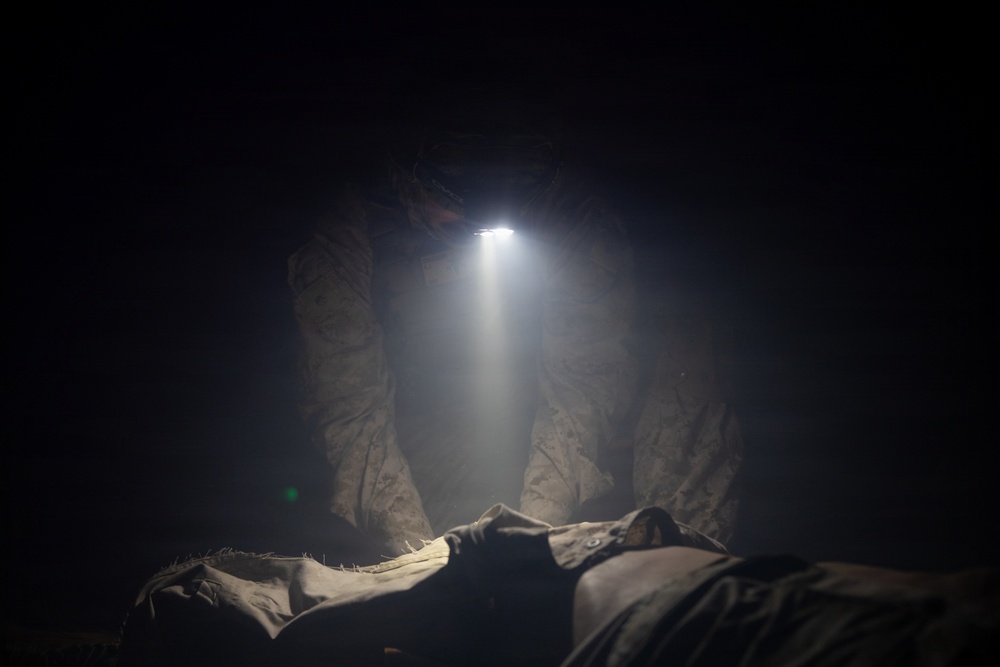 2nd Medical Battalion Hosts Tier IV Tactical Combat Casualty Care Culminating Event