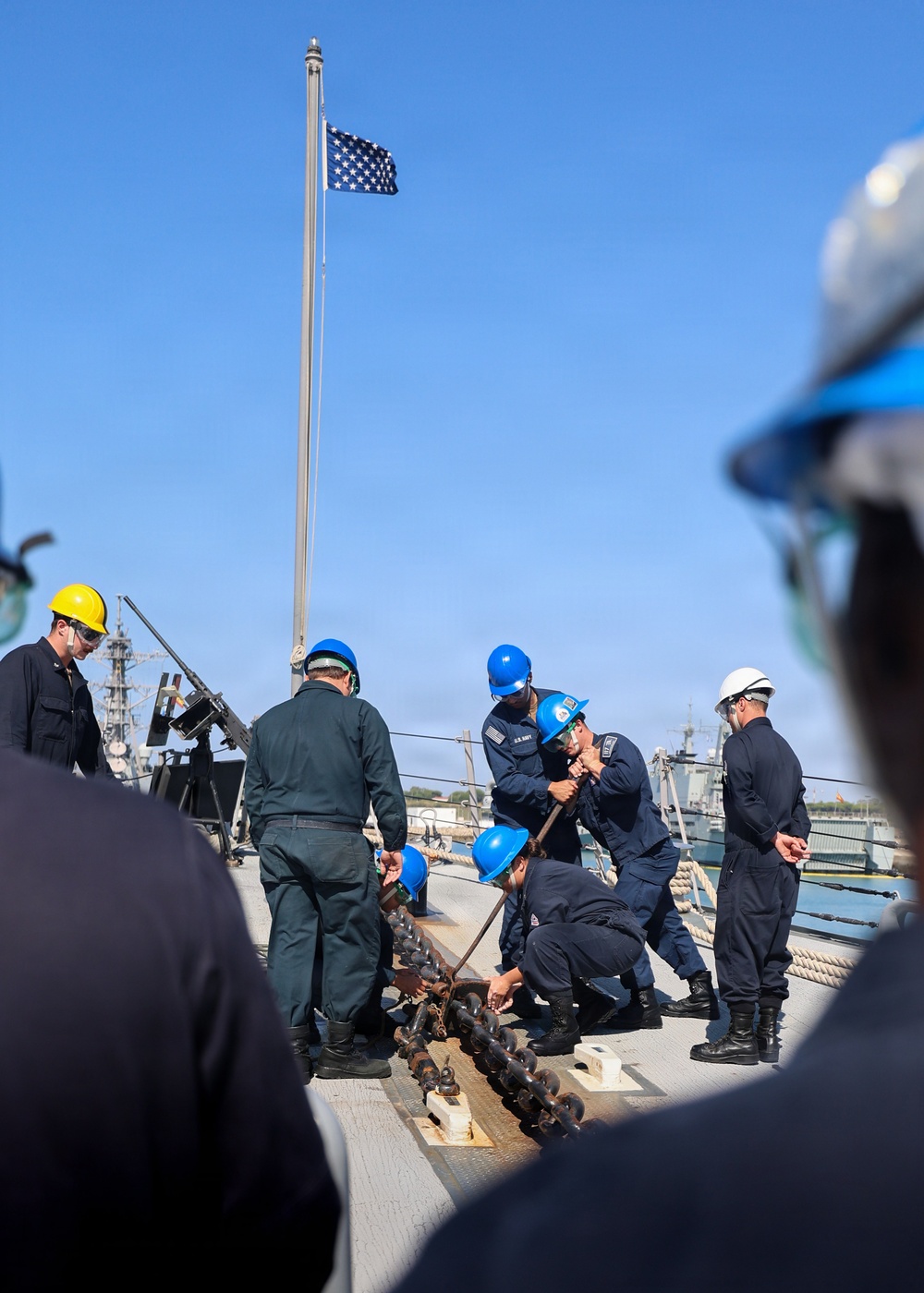 USS Paul Ignatius (DDG 117) departs Naval Station Rota