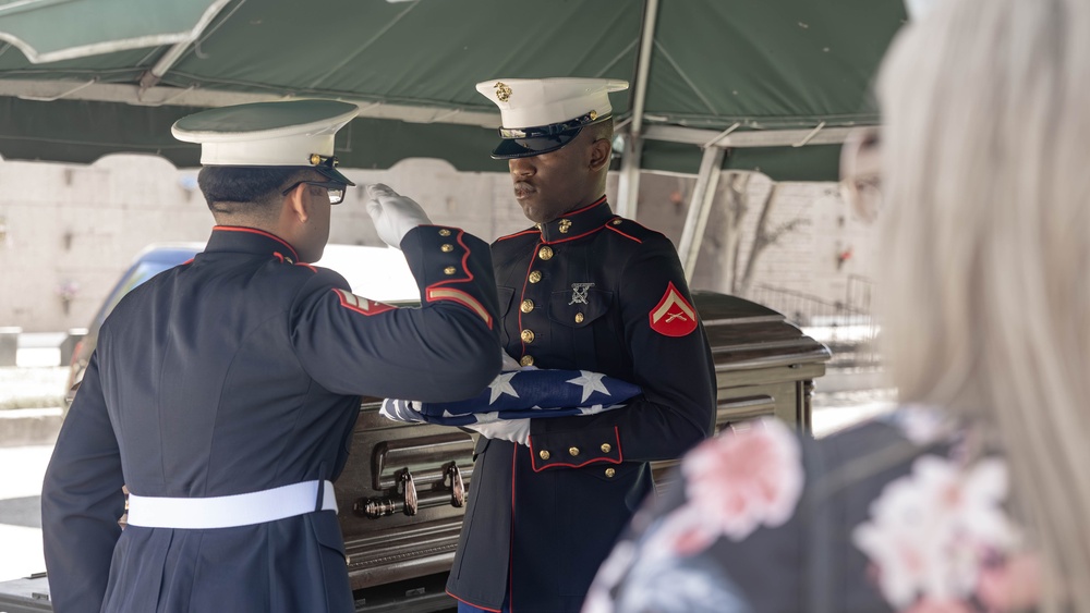 WWII Marine Repatriated to the U.S.