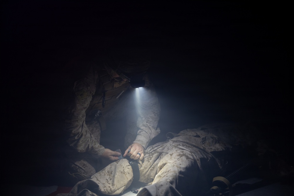 2nd Medical Battalion Hosts Tier IV Tactical Combat Casualty Care Culminating Event
