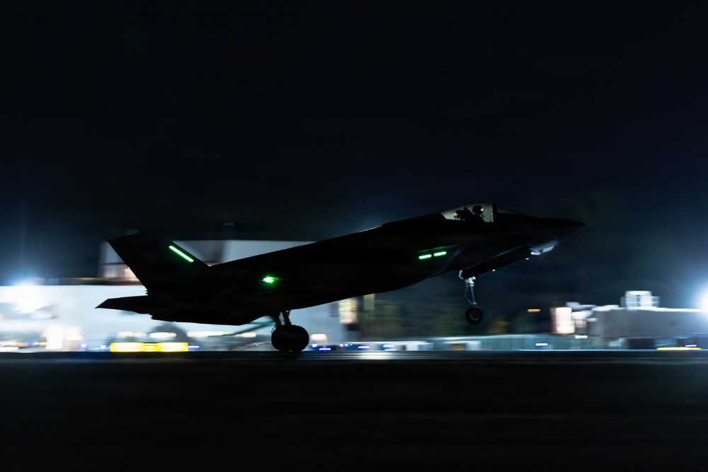 Night Flying at the 158th Fighter Wing