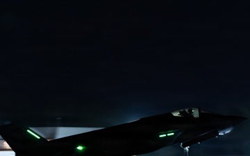 Night Flying at the 158th Fighter Wing
