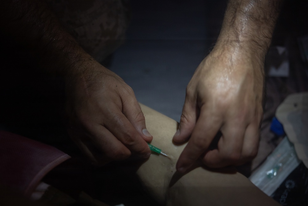 2nd Medical Battalion Hosts Tier IV Tactical Combat Casualty Care Culminating Event