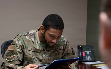 Mental health technician sets standard for future Airmen