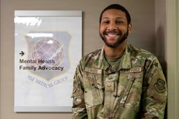 Mental health technician sets standard for future Airmen