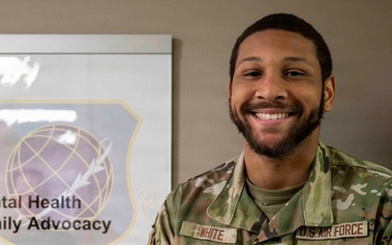 Mental health technician sets standard for future Airmen