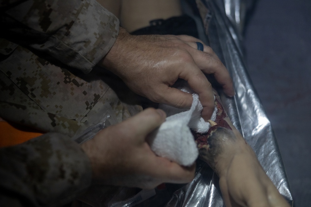 2nd Medical Battalion Hosts Tier IV Tactical Combat Casualty Care Culminating Event