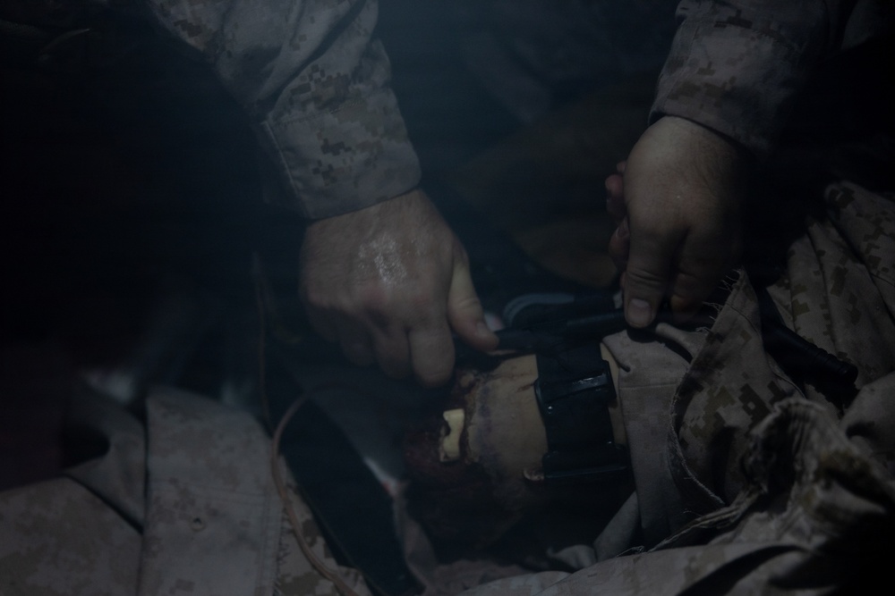 2nd Medical Battalion Hosts Tier IV Tactical Combat Casualty Care Culminating Event