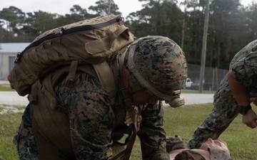 2nd Medical Battalion Hosts Tier IV Tactical Combat Casualty Care Culminating Event