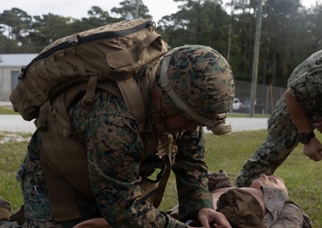 2nd Medical Battalion Hosts Tier IV Tactical Combat Casualty Care Culminating Event