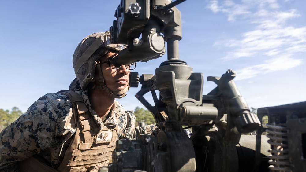1st Battalion, 10th Marine Regiment Fire Exercise