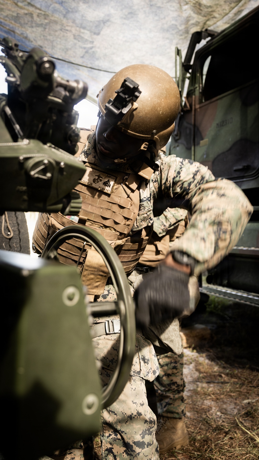 1st Battalion, 10th Marine Regiment Fire Exercise