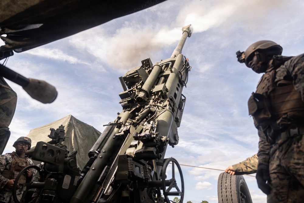 1st Battalion, 10th Marine Regiment Fire Exercise