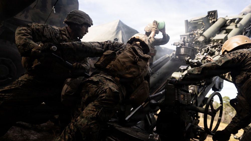 1st Battalion, 10th Marine Regiment Fire Exercise