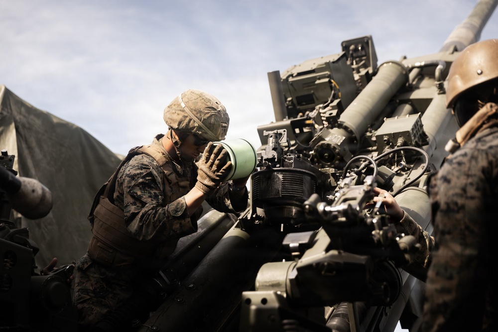 1st Battalion, 10th Marine Regiment Fire Exercise
