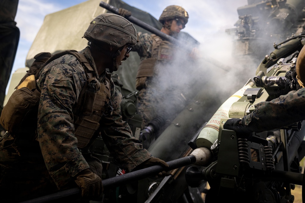 1st Battalion, 10th Marine Regiment Fire Exercise