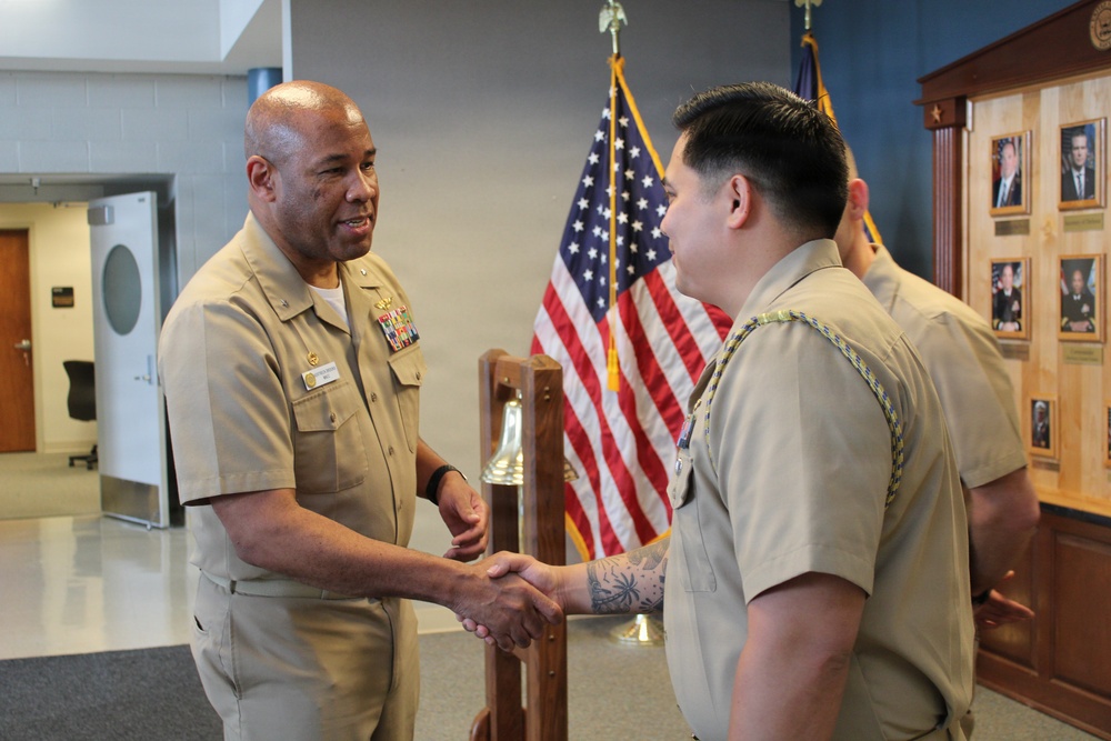 MyNavy Career Center Flag Aide Turnover Ceremony