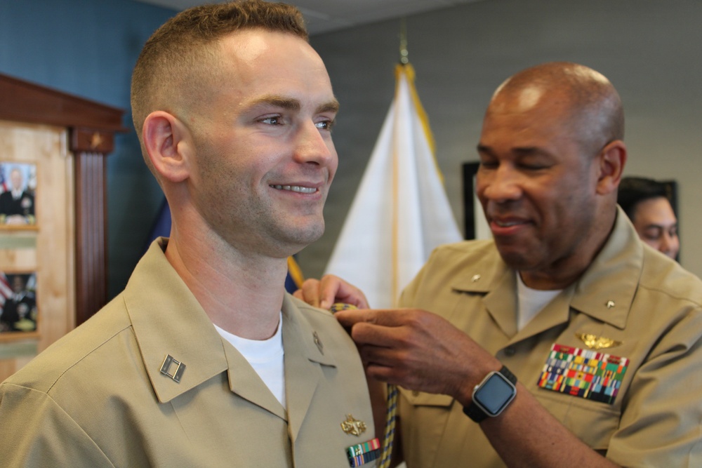 MyNavy Career Center Flag Aide Turnover Ceremony