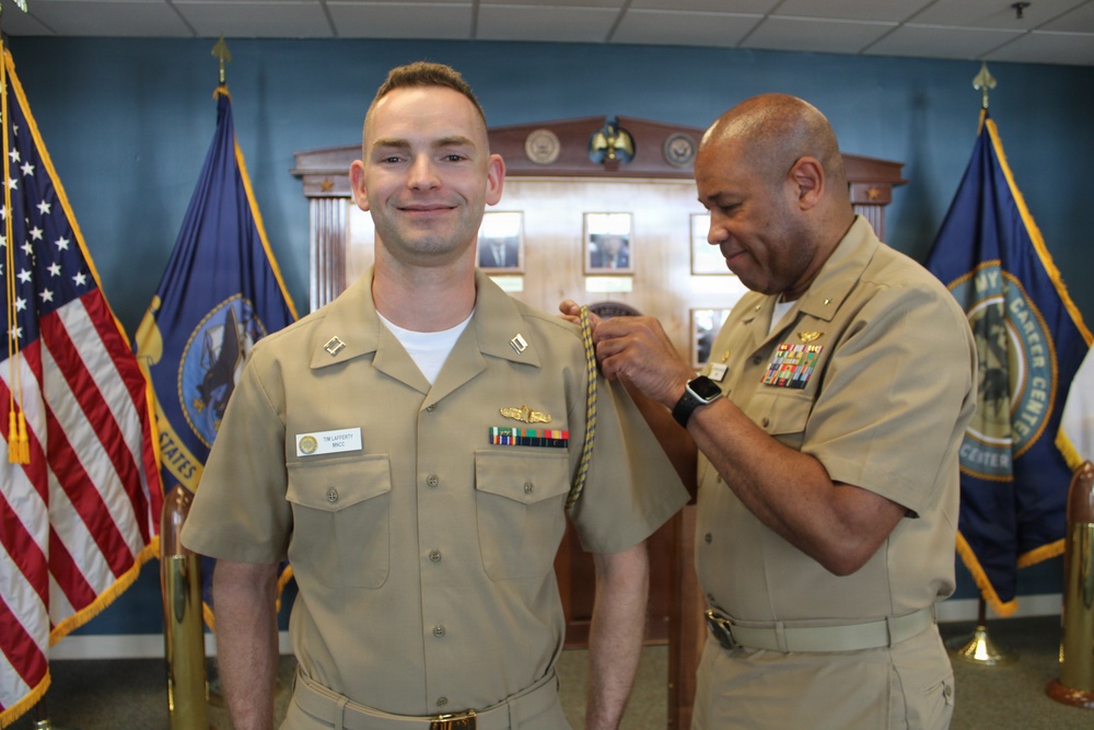 MyNavy Career Center Flag Aide Turnover Ceremony