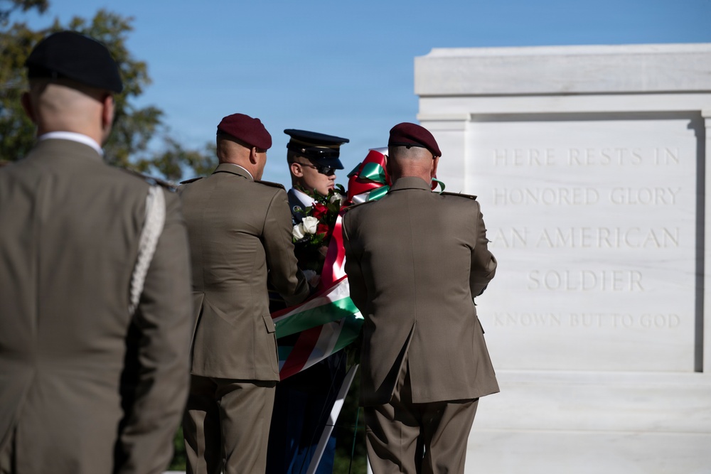 Chief of Staff of the Italian Army Gen. Carmine Masiello Visits ANC