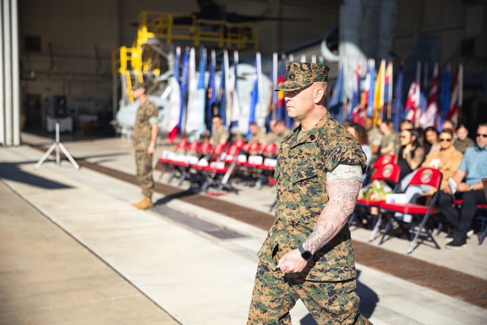 MAG-49 Site Support New River Relief and Appointment Ceremony
