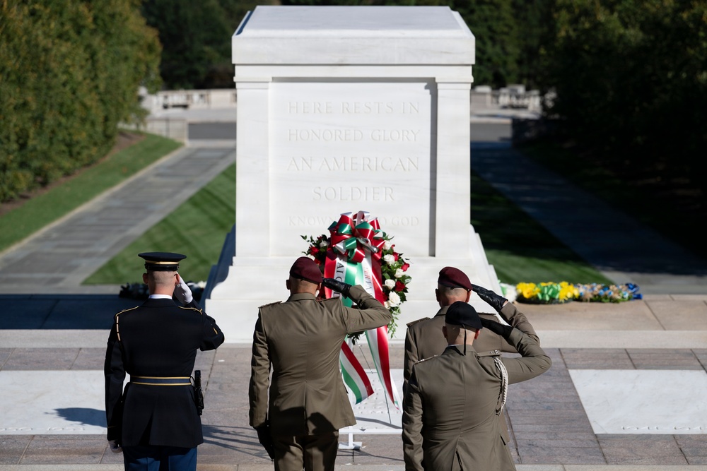 Chief of Staff of the Italian Army Gen. Carmine Masiello Visits ANC