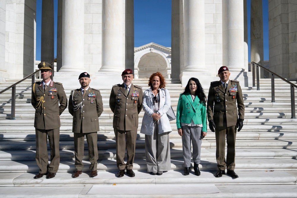 Chief of Staff of the Italian Army Gen. Carmine Masiello Visits ANC
