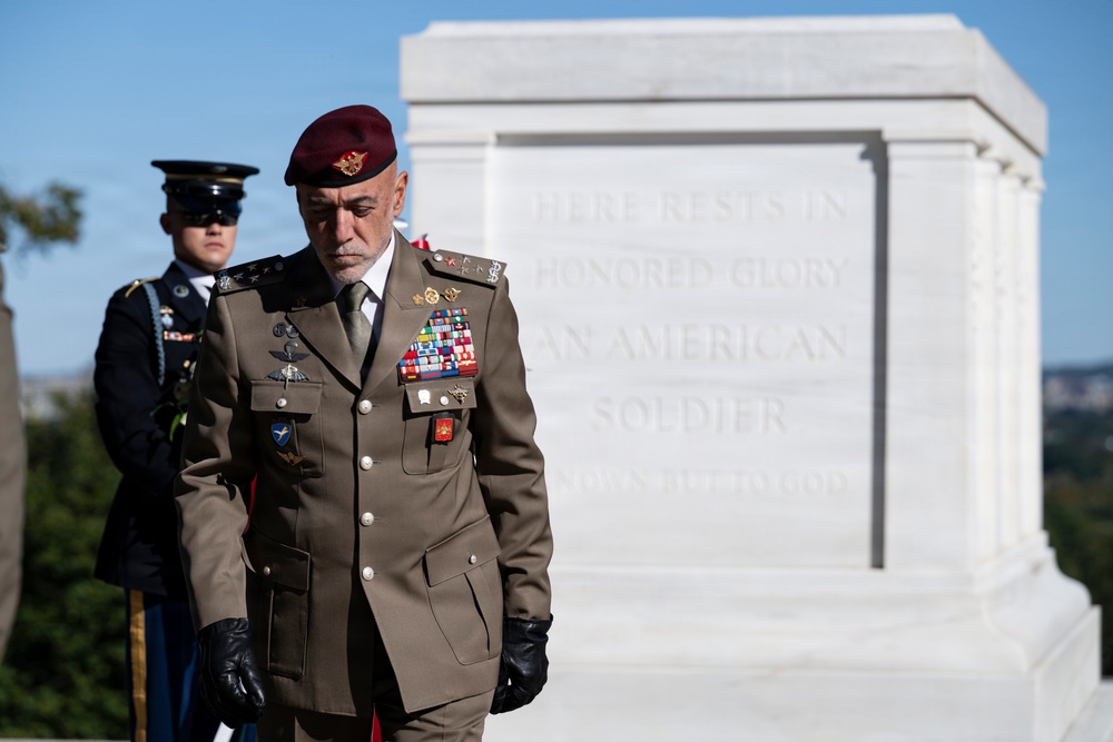 Chief of Staff of the Italian Army Gen. Carmine Masiello Visits ANC