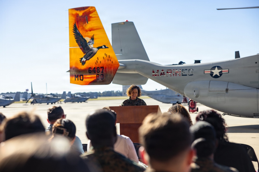 MAG-49 Site Support New River Relief and Appointment Ceremony