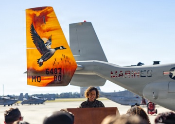 MAG-49 Site Support New River Relief and Appointment Ceremony