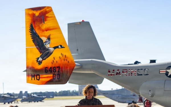 MAG-49 Site Support New River Relief and Appointment Ceremony