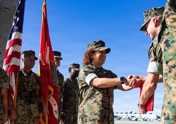 MAG-49 Site Support New River Relief and Appointment Ceremony
