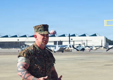 MAG-49 Site Support New River Relief and Appointment Ceremony