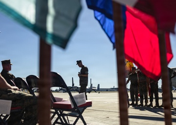 MAG-49 Site Support New River Relief and Appointment Ceremony