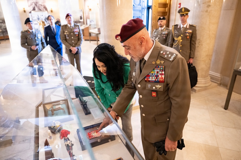 Chief of Staff of the Italian Army Gen. Carmine Masiello Visits ANC
