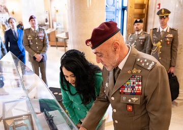 Chief of Staff of the Italian Army Gen. Carmine Masiello Visits ANC