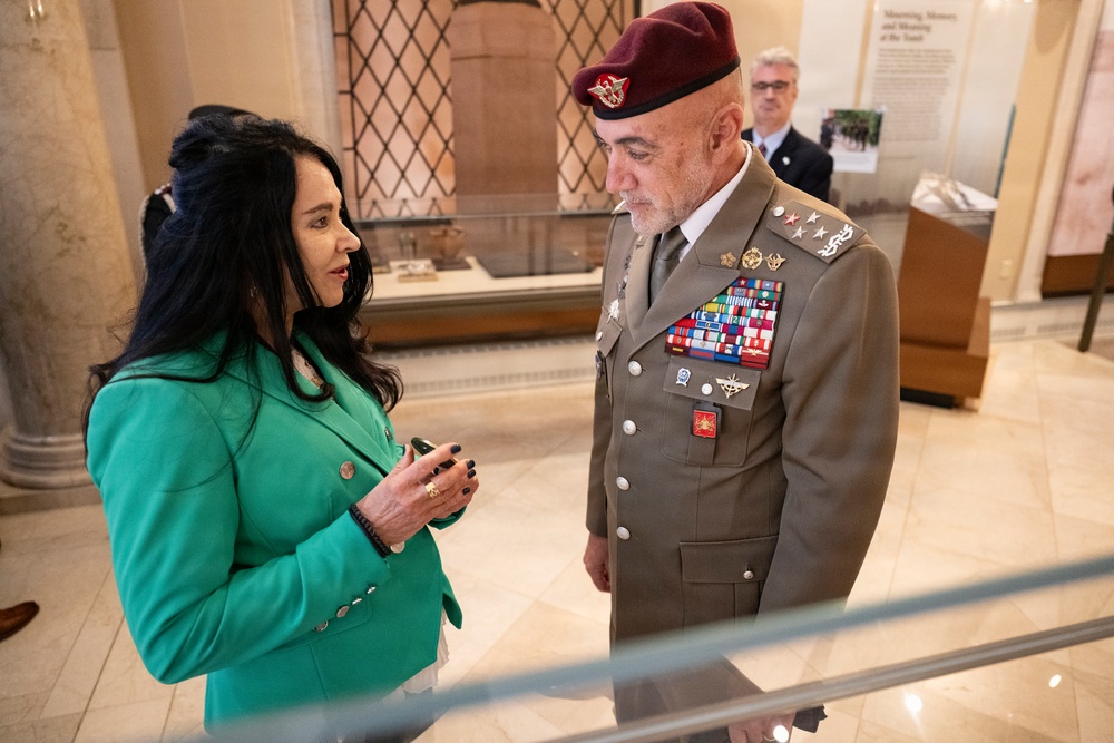 Chief of Staff of the Italian Army Gen. Carmine Masiello Visits ANC