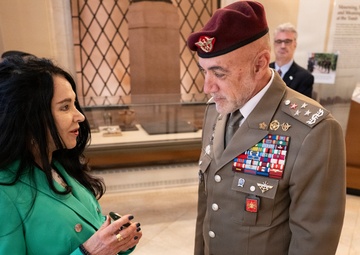 Chief of Staff of the Italian Army Gen. Carmine Masiello Visits ANC