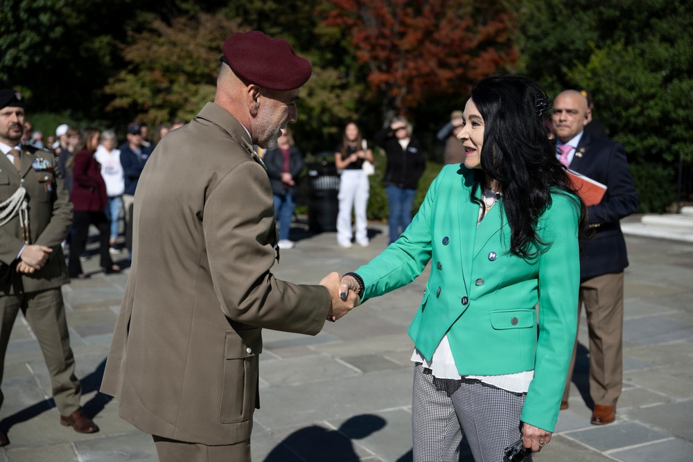 Chief of Staff of the Italian Army Gen. Carmine Masiello Visits ANC