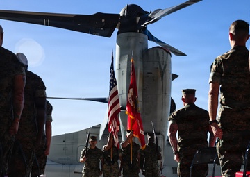 MAG-49 Site Support New River Relief and Appointment Ceremony