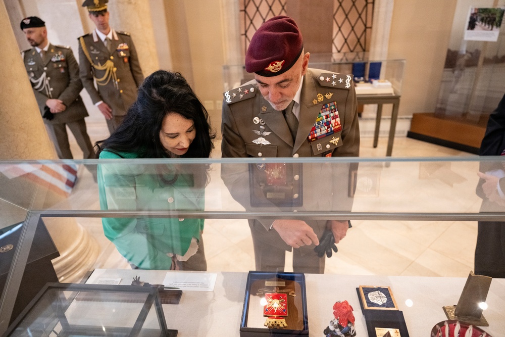 Chief of Staff of the Italian Army Gen. Carmine Masiello Visits ANC