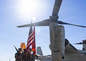 MAG-49 Site Support New River Relief and Appointment Ceremony