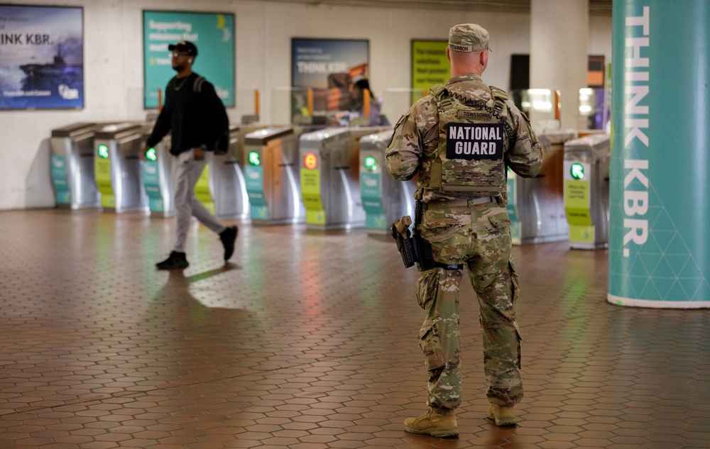 Patrol in the Metro Station Patrol in the Metro Station