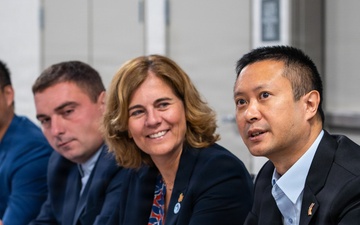 International Visitors Engage with Space Training Leaders at NSSI