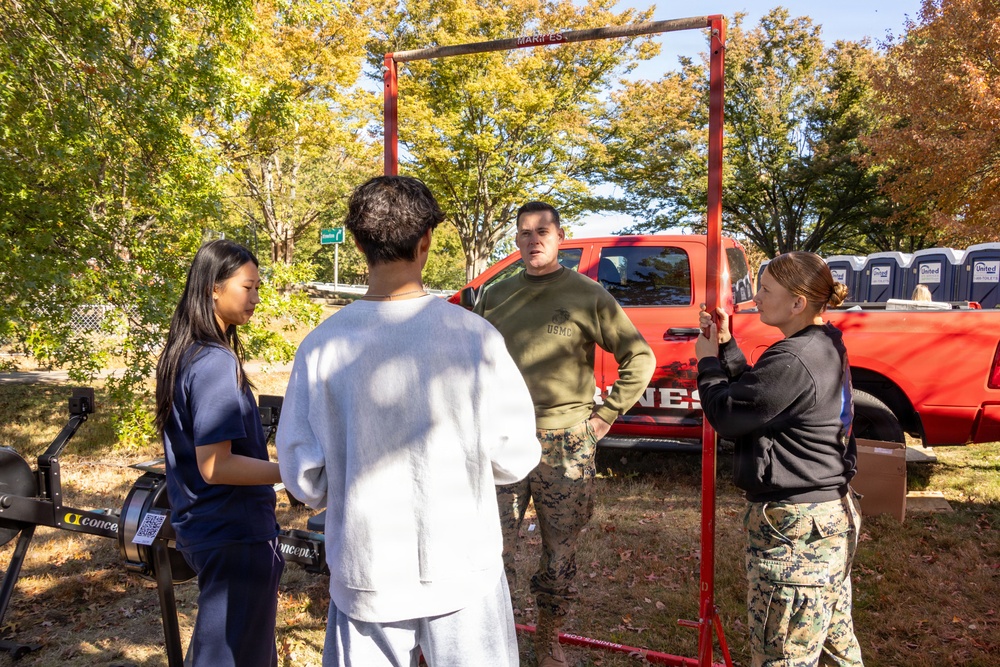 USMC Recruiting attends Head of the Charles Regatta