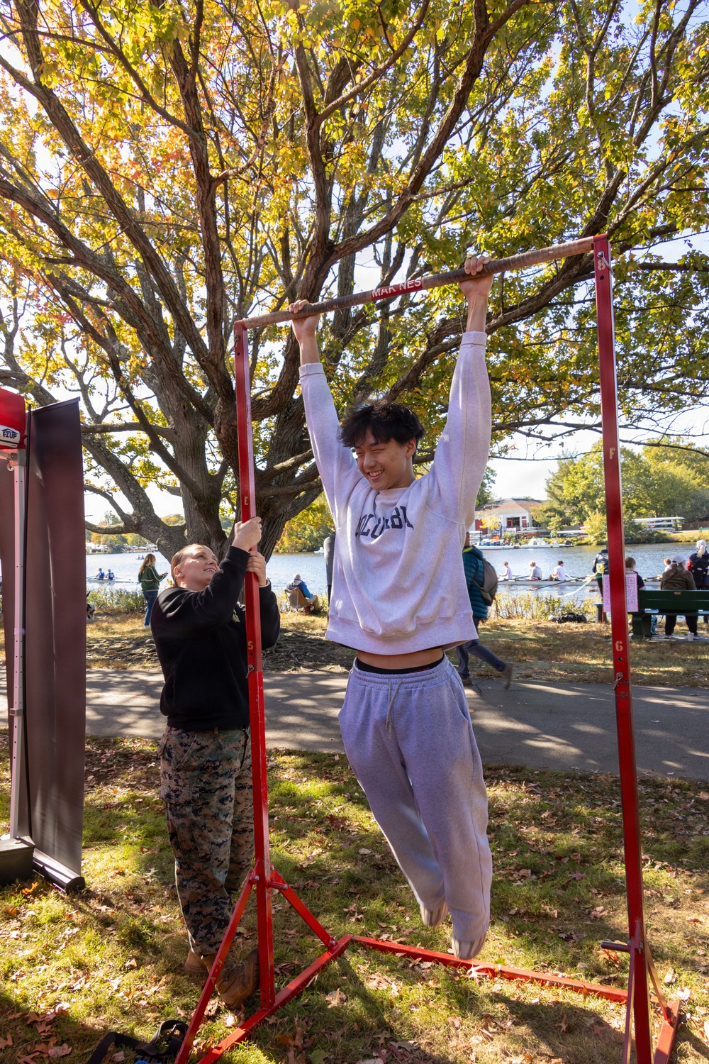 USMC Recruiting attends Head of the Charles Regatta