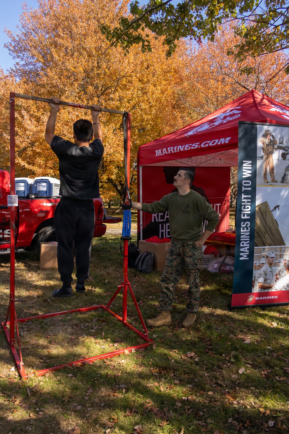 USMC Recruiting attends Head of the Charles Regatta