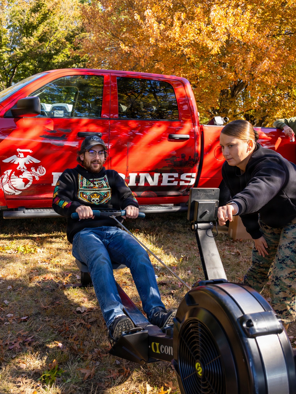 USMC Recruiting attends Head of the Charles Regatta
