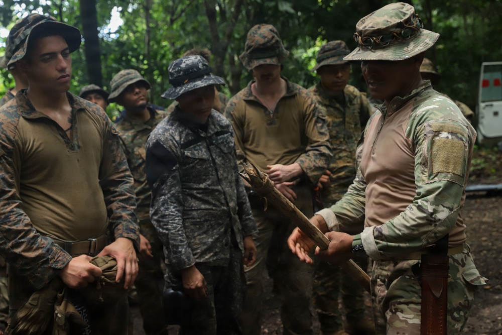Combined Jungle Operations Training Course Traps