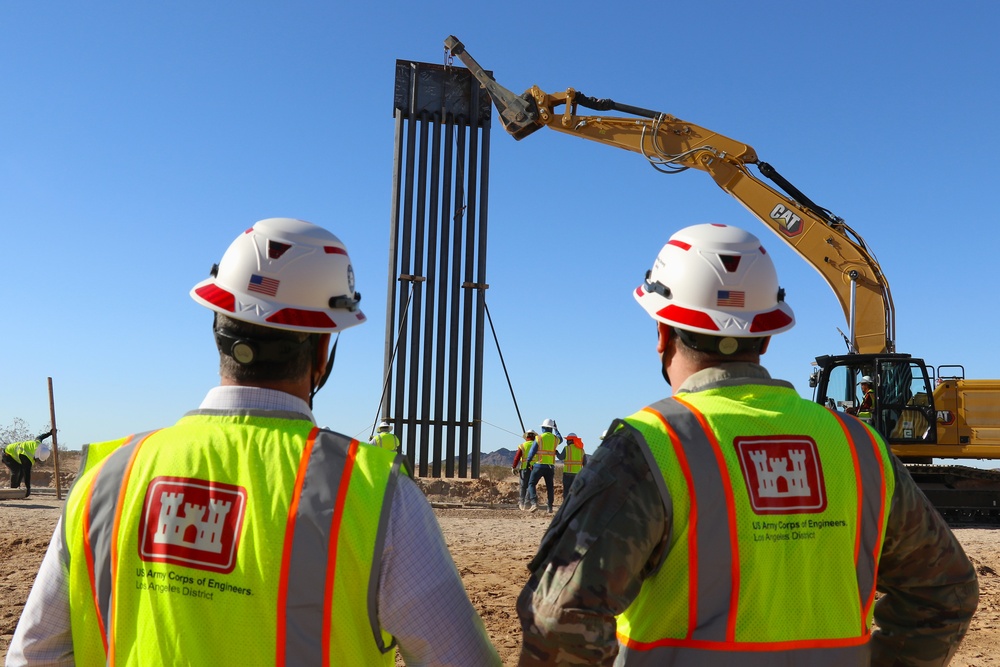 BMGR-1 First Panel Installation
